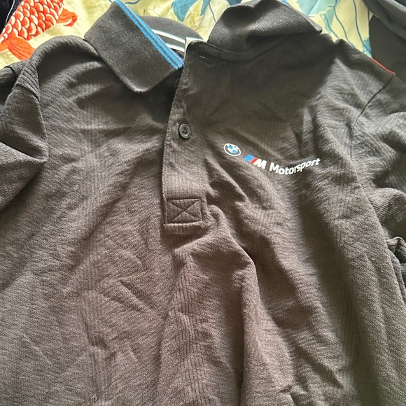 BMW Motorsport Black Polo with Blue Accents - Picture 5 of 5